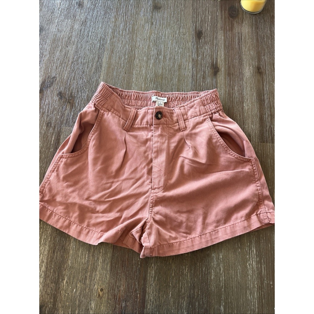 Madewell The Harlow Short in Drapey Twill Womens Size 0 Shorts